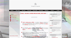 Desktop Screenshot of dugaprevoz.com